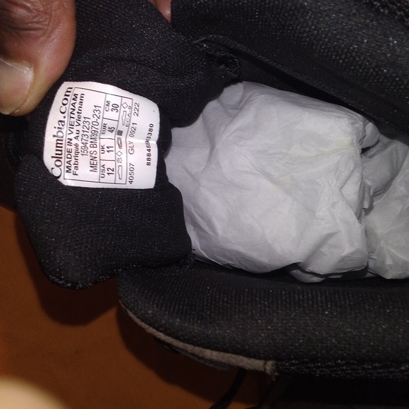New no box Men's size 12 Columbia Newton Ridge plus 2 waterproof hiking boot - Picture 4 of 7